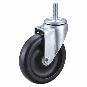 GRAINGER APPROVED NSF-Listed Sanitary Threaded Stem Caster, 32J826