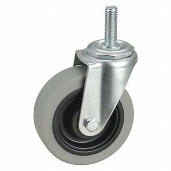GRAINGER APPROVED NSF-Listed Sanitary Threaded Stem Caster, 32J828