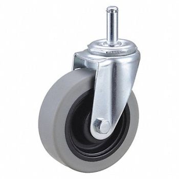 GRAINGER APPROVED NSF Sanitary Friction-Ring Stem Caster, 32J848