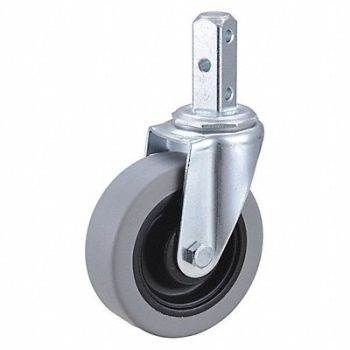 GRAINGER APPROVED Bolt-In Stem Caster with Square Stems 4, 32J899