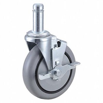 GRAINGER APPROVED NSF Sanitary Friction-Ring Stem Caster, 32J933