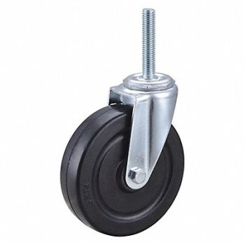 GRAINGER APPROVED NSF-Listed Sanitary Threaded Stem Caster, 32J936