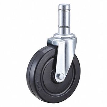 GRAINGER APPROVED NSF Sanitary Friction-Ring Stem Caster, 32J941