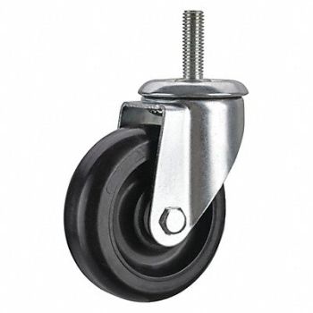 GRAINGER APPROVED NSF-Listed Sanitary Threaded Stem Caster, 32J817
