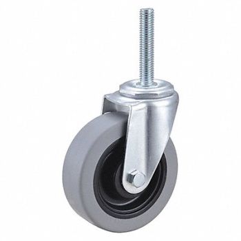 GRAINGER APPROVED NSF-Listed Sanitary Threaded Stem Caster, 32J981