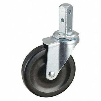 GRAINGER APPROVED Bolt-In Stem Caster with Square Stems 4, 32J998