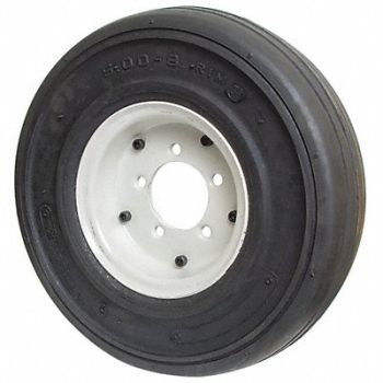 BLUFF Solid Rubbr Wheel Assembly/No Hub 16 in., 32KG11