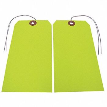 BADGER TAG LABEL CORP Blank Shipping Tag Paper Colored PK25, 32KL12