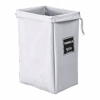 ROYAL BASKET TRUCKS Towel Hamper Bag White, 32KW40