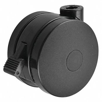 GRAINGER APPROVED Open Twin Wheel Swivel Cstr Nylon 125 lb, 32L387