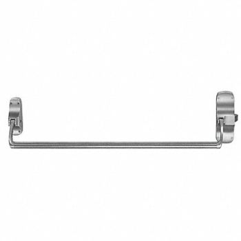 VON DUPRIN Rim Exit Device Satin Chrome Heavy Duty, 32MC30