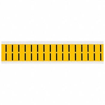 BRADY Letter Label I 3/4in.Hx9/16in.W Vinyl, 32ME24