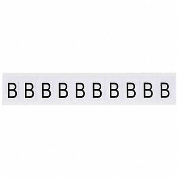 BRADY Letter Label 1-1/2 H 1-11/64 W PK10, 32MG69