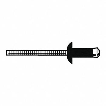 GRAINGER APPROVED Blind Rivet 1/4Inx0.806In Dome PK100, 32MR72