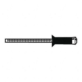 GRAINGER APPROVED Blind Rivet 1/4Inx0.66In Ctrsk PK100, 32MR75