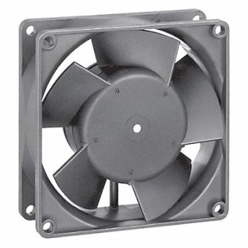 EBM-PAPST Axial Fan Square 3-5/8 H 63 CFM, 32MY81