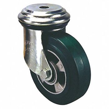 GRAINGER APPROVED Long-Swivel-Life Bolt-Hole Caster, 32MZ48