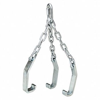 ALLEGRO Storm Grate Lifter 250lb Slvr/Blk, 32MZ69