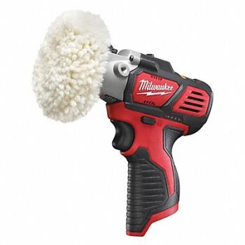 MILWAUKEE Cordless Polisher L 5 1/8 in 1.58 lb, 32NN02