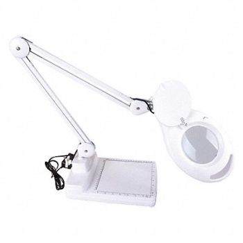 LUMAPRO MagnifierLight Articulating AR 16in WH, 32PE54