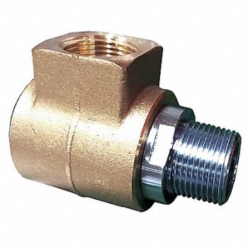 SPEEDAIRE Swivel 90 Deg Brass SS 3/4 FNPT Inlet, 32RT70