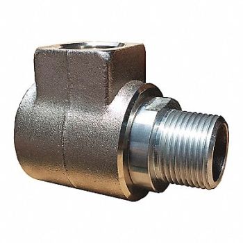 SPEEDAIRE Swivel 90 Deg Brass SS 1 in FNPT Inlet, 32RT79