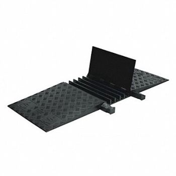 CHECKERS Cable Protector Hinged 5 Channels 1.5ft., 32RX16