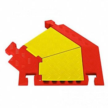CHECKERS Cable Protector 45 Left Hinged 5 Channel, 32RX31