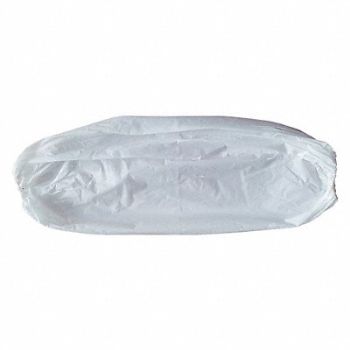 CONDOR Disposable Sleeve White 18 PK100, 32TL73