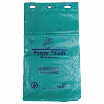 POOPY POUCH Pet Waste Bag 1 gal PK12, 32TL85