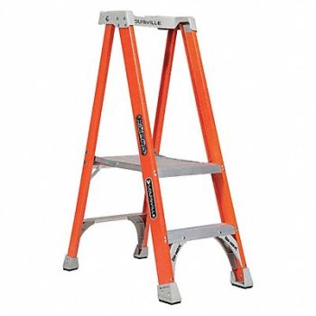 LOUISVILLE Platform Stepladder 1 ft.11 FGL 300 lb., 32TM08