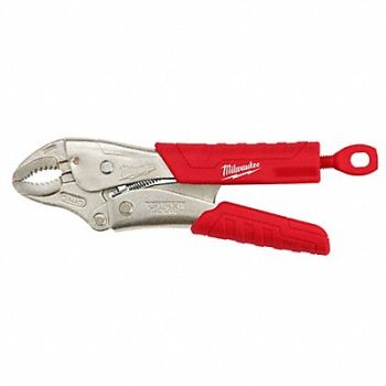 MILWAUKEE Locking Plier Comfort Grip 7 L, 32TR76