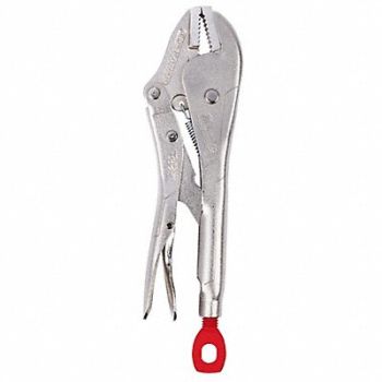 MILWAUKEE Locking Plier Plain Grip 7 L, 32TR80