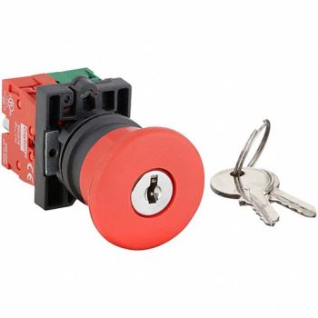 DAYTON Emergency Stop Push Button Red, 32UK35