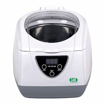 LAB SAFETY SUPPLY Ultrasonic Cleaner High Power 750ml SS, 32V113