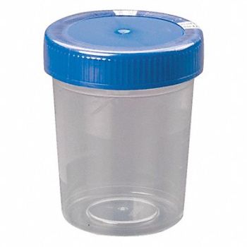 LAB SAFETY SUPPLY Specimen Container Sterile Pk280, 32V490