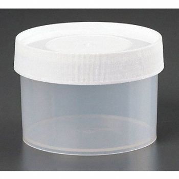 LAB SAFETY SUPPLY Jars w/Cap 500mL PP PK6, 32V498