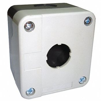 DAYTON Pushbutton Enclosure 22mm 1.98 H, 32W279
