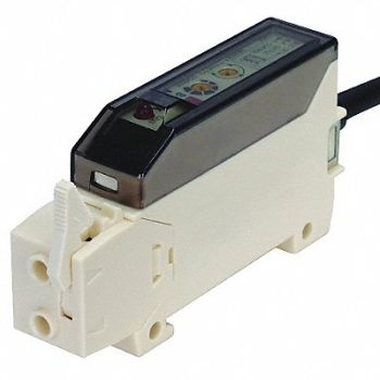 AUTONICS Fiber Optic Sensor LED NPN 1.53 H 0.59 W, 32W383