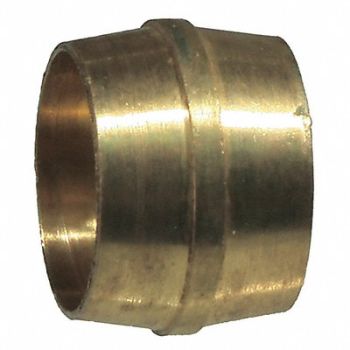 TRAMEC SLOAN Tube Sleeve Compression Brass 3/8In Tube, 32WH79
