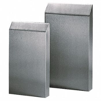 RITTAL Hose-Proof Hood 7in.L x2in.W x 10in.H SS, 32WZ04