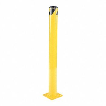VESTIL Steel Pipe Safety Bollard 62 x 4-1/2, 172L71