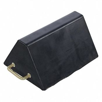 VESTIL Jumbo Molded Rubber Wheel Chock, 32X749