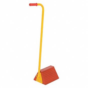 VESTIL Molded Ergo-Handled Wheel Chock, 32X823