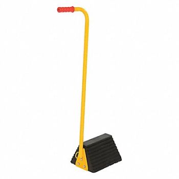 VESTIL Molded Ergo-Handled Wheel Chock, 32X856