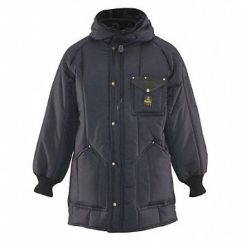 REFRIGIWEAR Jacket Iron-Tuff Ice Parka Navy Medium, 32XM38