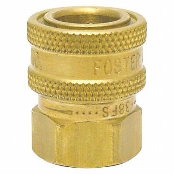 FOSTER Fst Socket 3/4In Brass Buna-N Seal, 32XU67