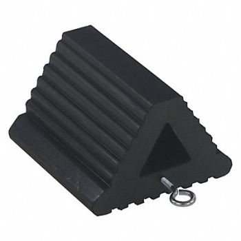 VESTIL Extruded Rubber Wheel Chock, 32Y031
