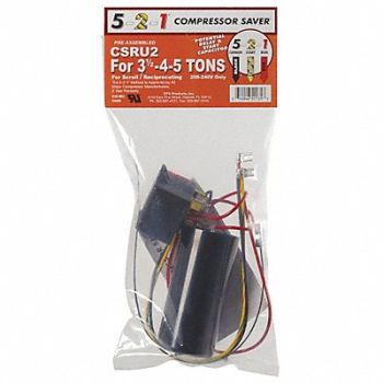 5-2-1 COMPRESSOR SAVER Hard Start Kit 3.5-4-5 tons A/C Units, 32ZN45