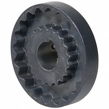 TB WOOD S Sleeve Cpling Flange FixedBore w/Keyway, 32ZR26